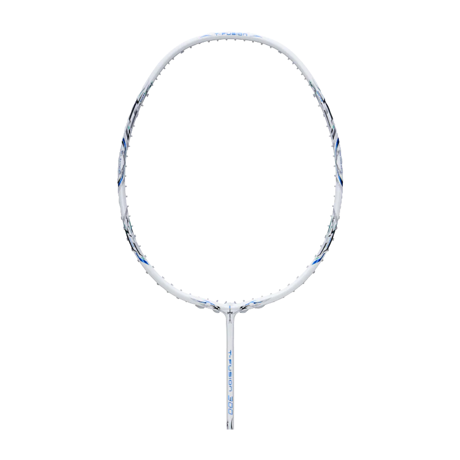 Hundred T-Fusion 300 Badminton Racket 4U (White)