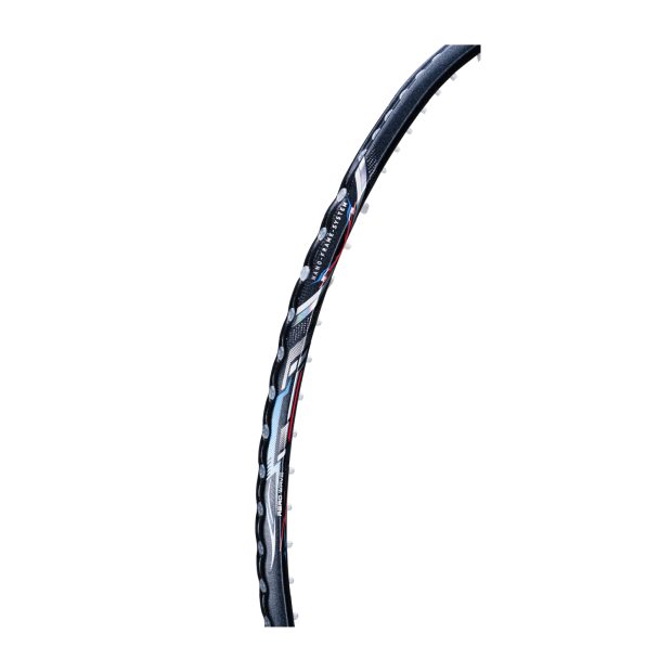 Hundred T-Fusion 300 Badminton Racket 5U (Grey/Lime)