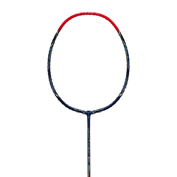 Hundred T-Fusion 300 Badminton Racket 5U (Navy/Red)