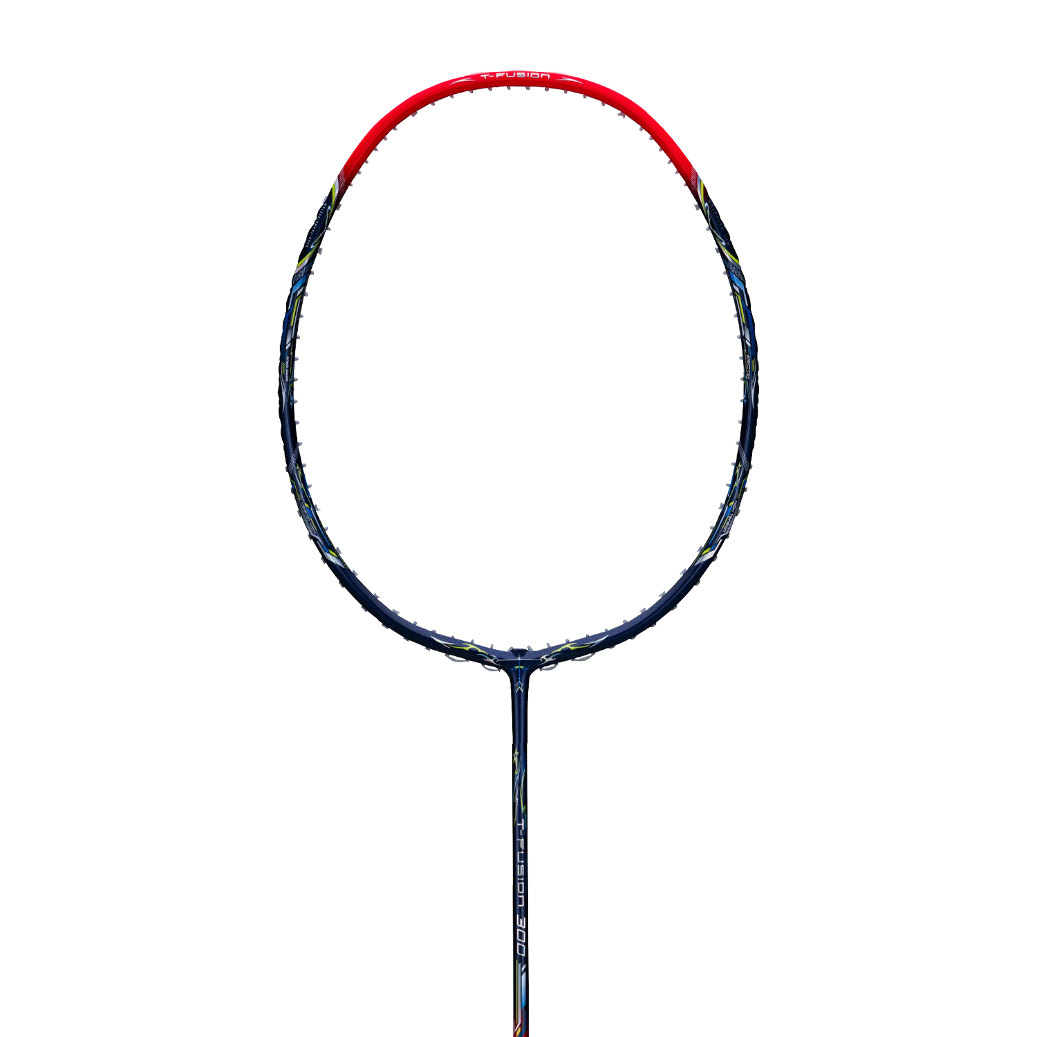 Hundred T-Fusion 300 Badminton Racket 5U (Navy/Red)