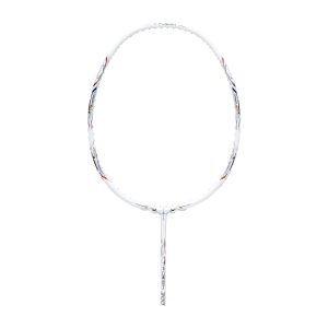 Hundred T-Fusion 300 Badminton Racket 5U (White/Silver)