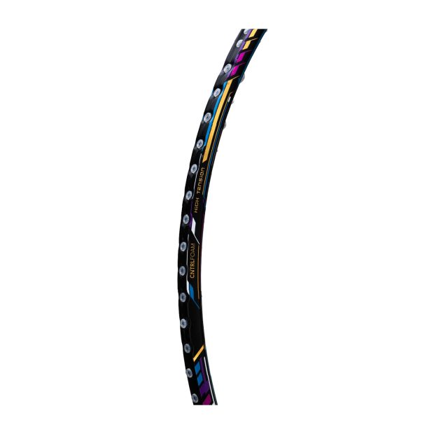 Hundred T-Fusion 500 ATTK Badminton Racket (Black/Charcoal)