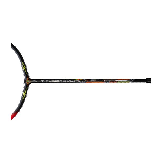 Hundred T-Fusion 500 CTRL Badminton Racket (Black/Red)