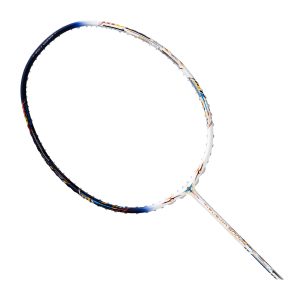 Hundred T-Fusion 500 CTRL Badminton Racket (White/Navy)