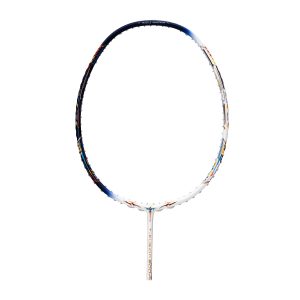 Hundred T-Fusion 500 CTRL Badminton Racket (White/Navy)