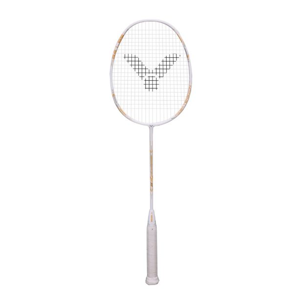 Victor Thruster EGL Badminton Racket (White/Gold)