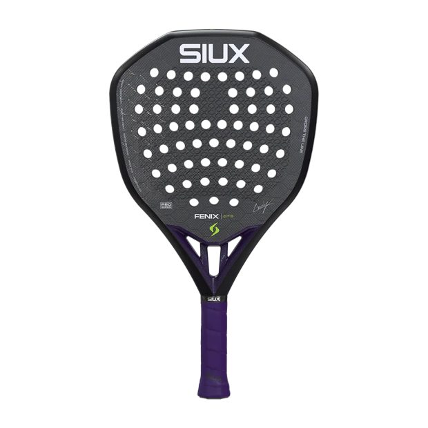 SIUX Fenix Pro 6 Padel Racquet (Black)