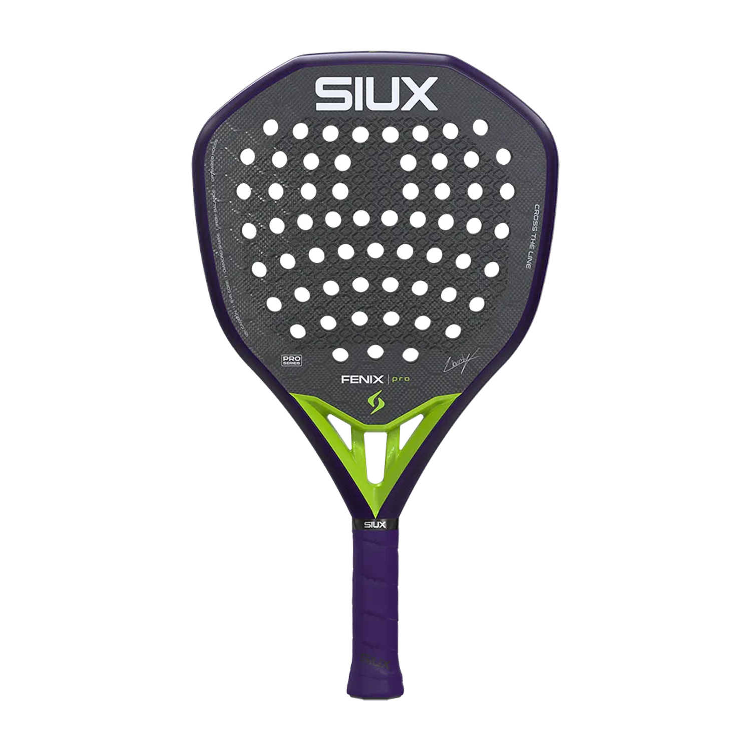 SIUX Fenix Pro 6 Padel Racquet (Glow Purple)